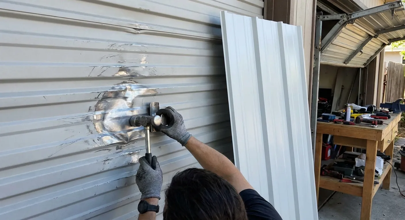 Garage Door Panel Replacement in Beverly Hills
