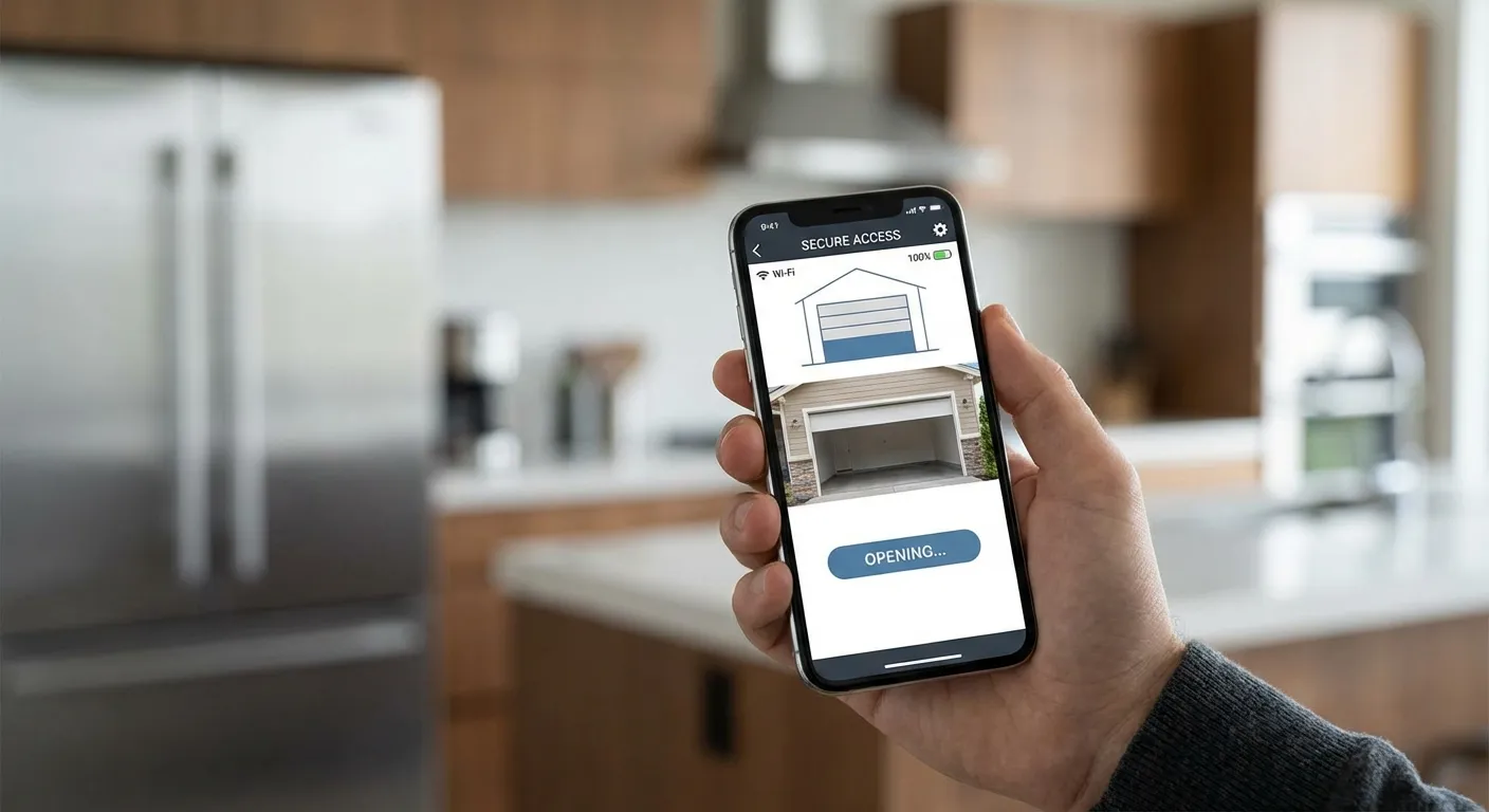 Smart WiFi Garage Door Opener in Beverly Hills